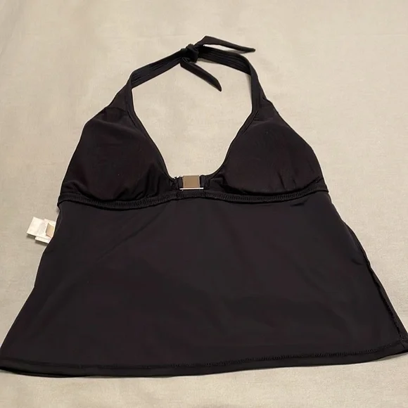 Isaac Mizrahi Halter Tankini. - Picture 10 of 11